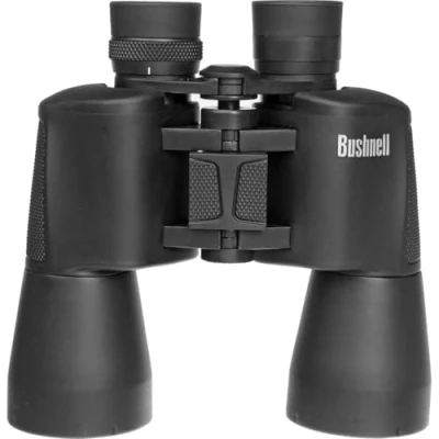 Immagine di Bushnell Powerview 10x50 Nero Prisma di Porro Insta Focus Diottria regolabile Estrema robustezza Osservazione degli uccelli Visite turistiche Viaggi Binocolo 131056