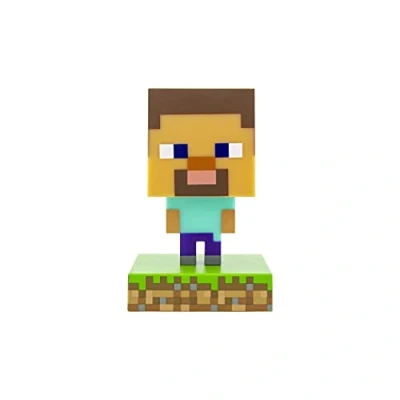 Immagine di Paladone PP6594MCF Products Mini Lampada da Notte 3D, in Plastica, Icon Minecraft Steve