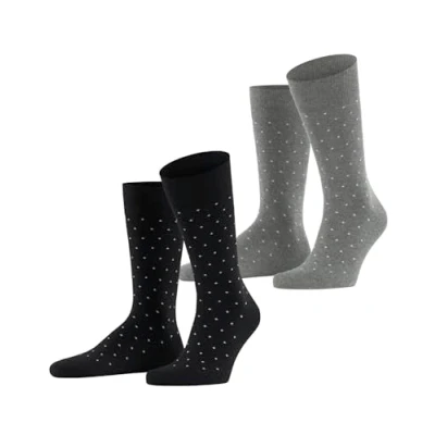 Immagine di Esprit FINE DOT 2PACK WITH Pattern Calze, Uomo, Taglia: 43 46, Black