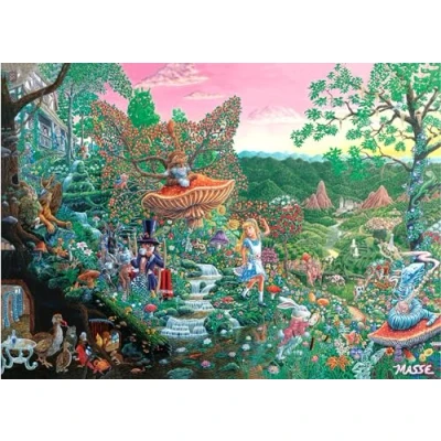 Immagine di Peter Pauper Press Alice Jigsaw Puzzle, Multicolore, Small, 9781441330642
