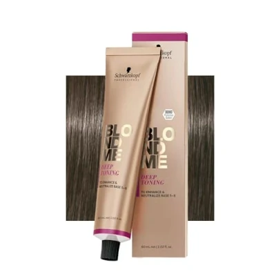 Immagine di Schwarzkopf Professional BlondMe Deep Toning 60 ml Granito