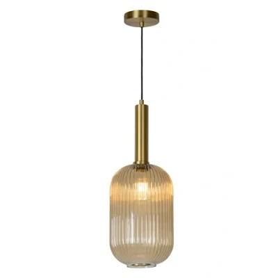 Immagine di Lucide Lampadario a sospensione, 40 W, colore: Ambra, ottone satinato