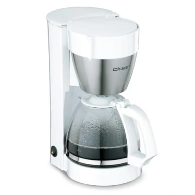 Immagine di cloer 5011 Macchina per caffè Automatico, 800 W, 10 Tazze, Dimensioni Filtro 1 x 4, Colore Bianco, Plastica