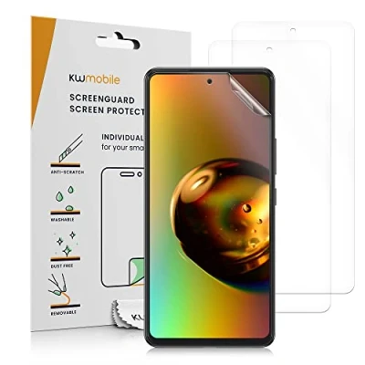 Immagine di kwmobile 3X Pellicola Salvaschermo Compatibile con Samsung Galaxy A53 5G Film Protettivo Telefono Protezione AntiGraffio Display Smartphone
