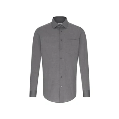 Immagine di Seidensticker Regular Bügelfrei Kent Langarm, Camicia Uomo, Grigio (Grau), 44