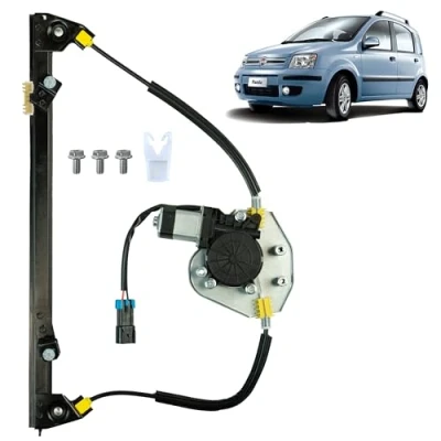 Immagine di STARKIT PERFORMANCE Alzacristallo compatibile per Fiat Panda 2 (2003 2012) anteriore sinistro (conducente) con motore