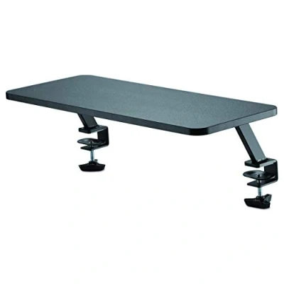 Immagine di StarTech.com Rialzo per monitor, Montaggio su scrivania, Ampia larghezza di 65 cm (MNRISERCLMP)
