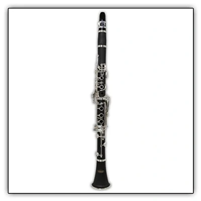 Immagine di Tuyama® TKB 177 Clarinetto in Si Bemolle Ebanite Sistema Boehm 17 chiavi argentati + Custodia semirigida