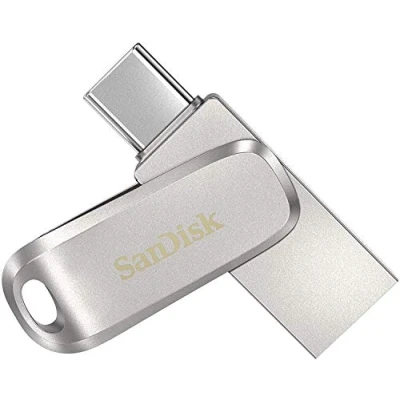 Immagine di SanDisk Ultra Dual Luxe Memoria ausiliaria USB per Smartphone e Tablet Argento 1 TB C® 3.1 (Gen 1)