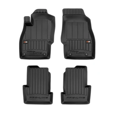Immagine di FROGUM 3D407169 Set tappetino Gomma anteriore E posteriore 4 nero OPEL: Corsa D Hatchback, Hatchback