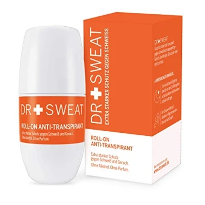 Immagine di Dr. Sweat Deo Roll On Extra Strong anti traspirante, confezione da 1 (1 x 50 ml)