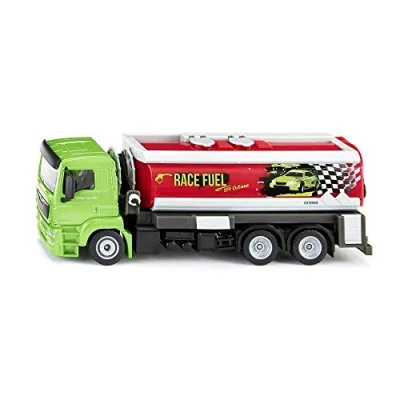 Immagine di siku 2716, Camion con cisterna, 1:50, Metallo e Plastica, Verde Rosso, Tubo srotolabile