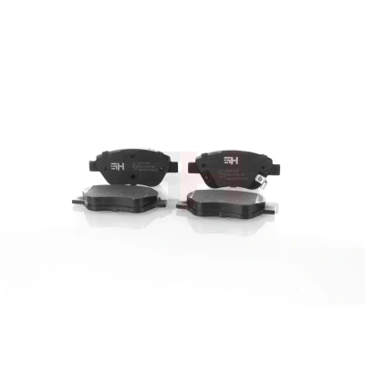 Immagine di GH 413645 Kit pastiglie freno con segnalatore acustico usura bulloni pinza accessori FIAT: Panda II Hatchback, Doblo I Cargo