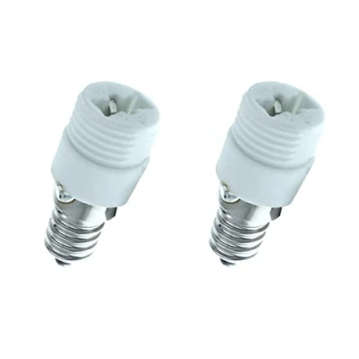 Immagine di LEDLUX 2 Pezzi Convertitore Adattatore Portalampada Per Lampada Attacco Da E14 A G9