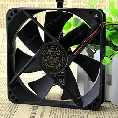 Immagine di Compatibile per YATE LOON YaLn ventilatore D12SH 12 12V 0.30A 2 Filo mute power 12025 12CM