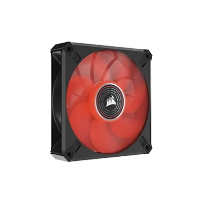Immagine di Corsair ML ELITE Series, ML120 LED ELITE, 120mm Magnetic Levitation Red Fan with AirGuide, Single Pack, Nero