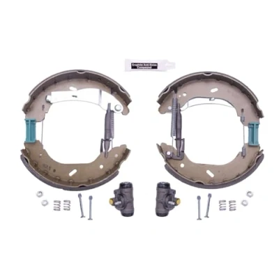 Immagine di HELLA Shoe Kit Pro 8DB 355 005 071 freno, Freno a tamburo con cilindretto regolatore/attuatore FORD: Transit Mk5 Camion pianale/Telaio