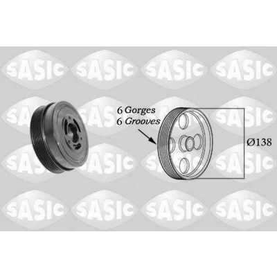 Immagine di SASIC 2156082 Puleggia Albero Motore 138 MINI: Hatchback
