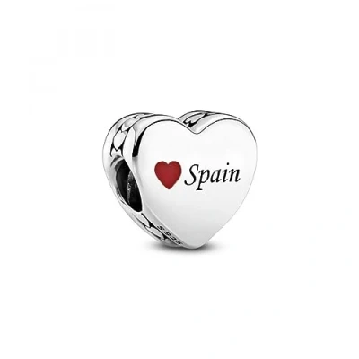 Immagine di PANDORA Charm Cuore Spagna 792015_E033 Argento Donna
