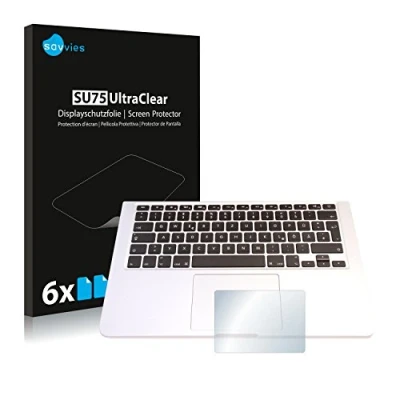 Immagine di savvies (6 Pezzi Pellicola Protettiva per Apple MacBook Pro 13.3&quot; 2015 (Touch Trackpad) Protezione Schermo Trasparente