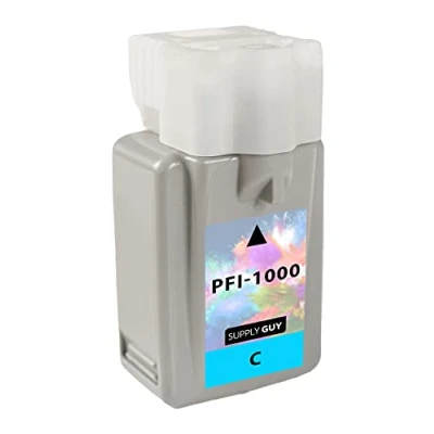Immagine di Supply Guy cartucce compatibile con Canon PFI 1000 C Ciano per imagePROGRAF PRO