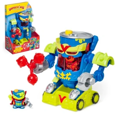 Immagine di SUPERTHINGS Ultra Striker Mr. King. Robot King della serie TV &quot;SuperThings Kazoom Power&quot;. Contiene 1 Robot, esclusivo