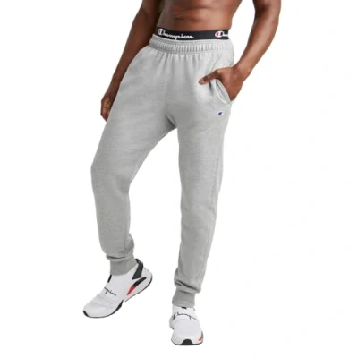 Immagine di Champion Pantaloni da uomo jogging in pile Powerblend, stile retrò grigio M