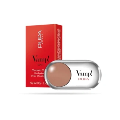 Immagine di Pupa Ombretto Vamp! Matt 205 Biscuit Colore puro, alta Pigmentazione, Multi Effetto (disponibile in 54 Varianti e 7 diversi Finish)
