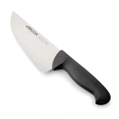 Immagine di Arcos Serie 2900 Coltello Scannare Macellaio Bistecca Lama Acciaio Inossidabile Nitrum 170 mm Manico Polipropilene Colore Nero