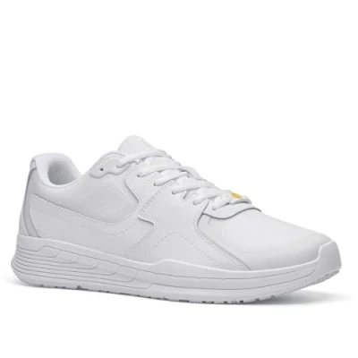 Immagine di Shoes for Crews Scarpe per Lavoro Condor II Unisex Comode e robuste con Suola Antiscivolo, Pelle Morbida, Protezione dagli Schizzi, OB SRC ESD da Uomo Donna