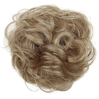 Immagine di CAISHA Parrucchino Updo Elastico Per Capelli Voluminoso Mosso Miscela Bionda Fragola G13A