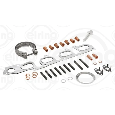 Immagine di ELRING 323.400 Kit montaggio, Compressore con guarnizioni istruzioni bulloni/viti VOLKSWAGEN: Transporter 5, Multivan 5 (7HM mister