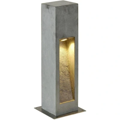 Immagine di SLV 231370 Arrock Stone Lampada da terra per esterni a LED (monocolore) 6 W Grigio Pietra