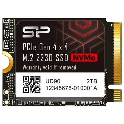 Immagine di Silicon Power 2TB UD90 2230 NVMe 4.0 Gen4 PCIe M.2 SSD R/W fino a 5.000/3.200 MB/s, compatibile con Steam Deck (SU02KGBP44UD9007MM)