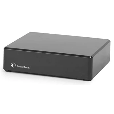 Immagine di Pro Ject Record Box E Preamplificatore MM USB Nero Suono di alta qualità Soluzione Hi Fi accessibile