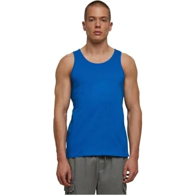Immagine di Build Your Brand Basic Tank Canotta, Blu (Cobalto), S Uomo