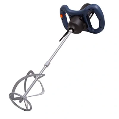 Immagine di FERM Miscelatore cemento e malta 1400W Velocità variabile Soft start. Cavo in gomma da 3 m