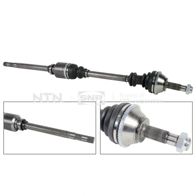 Immagine di SNR DK66.052 Albero motore / Semiasse Assale anteriore Dx 1072 con cuscinetto in gomma FIAT: Ducato II Van, Bus