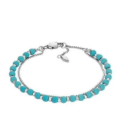 Immagine di Fossil Bracciale silvercoloured, Donna, Taglia: One Size, Silver coloured