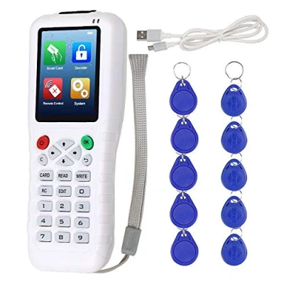 Immagine di KDL RFID duplicatore 13.56 IC/ID Card Reader Writer Cloner 125KHz Programmer fotocopiatrice multi frequenza T5577 UID riscrivibile chiave fob USB