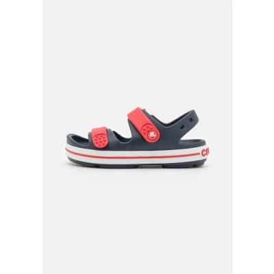 Immagine di Crocs Crocband Cruiser Sandal K, Sandali Unisex Bambini e ragazzi, Navy/Varsity Red, 36/37 EU