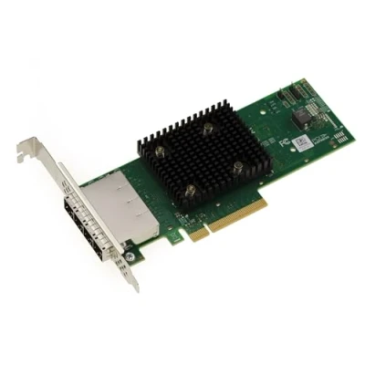 Immagine di KALEA INFORMATIQUE Scheda controller PCIe Gen 4.0 Trimode SAS SATA NVMe 12GB 16 porte esterne. Modello OEM 9500 16e