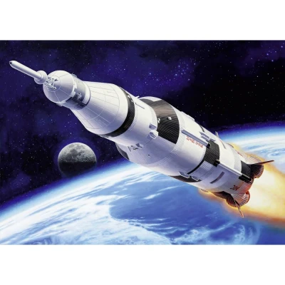 Immagine di Modello spaziale in kit da costruire Revell 04909 Apollo Saturn V 1:144