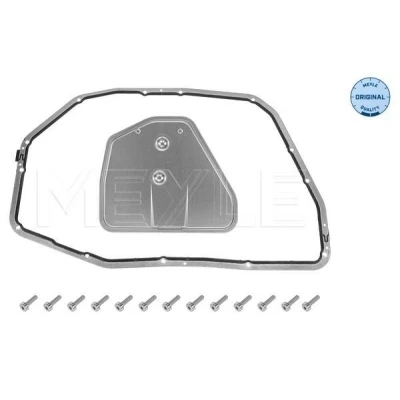 Immagine di MEYLE 100 137 0112 Kit filtro idraulico, Cambio automatico con materiale di montaggio, guarnizione bulloni/viti ORIGINAL Quality