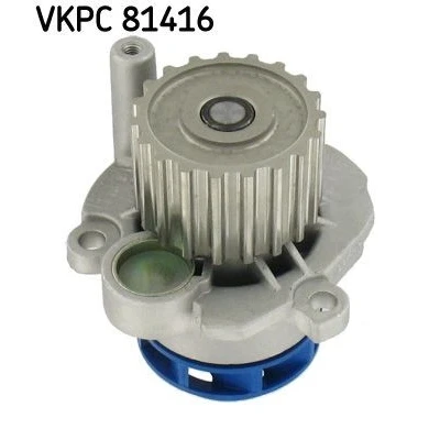 Immagine di SKF VKPC 81416 Pompa acqua 19 con guarnizioni Plastica per trasmissione cinghia dentata VOLKSWAGEN: Polo IV Hatchback, SKODA: Fabia 1 Combi