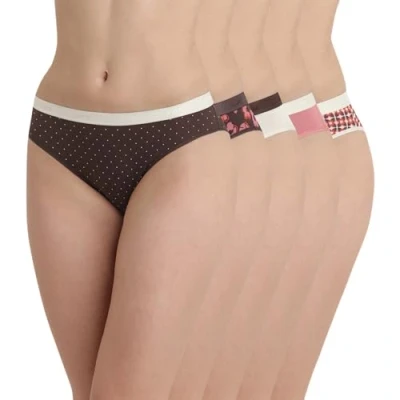 Immagine di Dim Mutandine Les Pockets x5 Donna, Multicolore, M