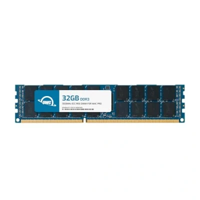 Immagine di OWC memoria ram DIMM PC10600 DDR3 ECC R 1333 MHz da 32 GB per modelli Mac Pro fine 2013 OWC1333D3MPE32G