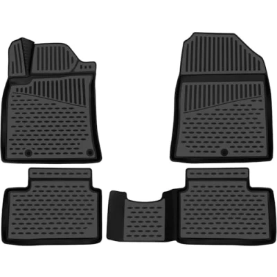Immagine di Element Tappetini in Gomma Antiscivolo Premium 3D Personalizzati Renault Scenic, IV 2016 &gt; 4 pez.