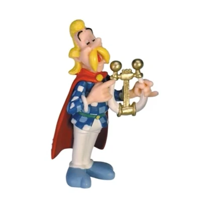 Immagine di Plastoy 60548 Statuina, Serie Asterix e Obelix, Assurancetourix Jouant De La Lyre