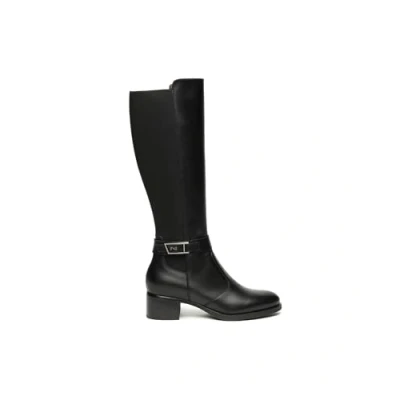 Immagine di Nero Giardini I514643D Stivali Donna in Pelle E Tessuto 38 EU